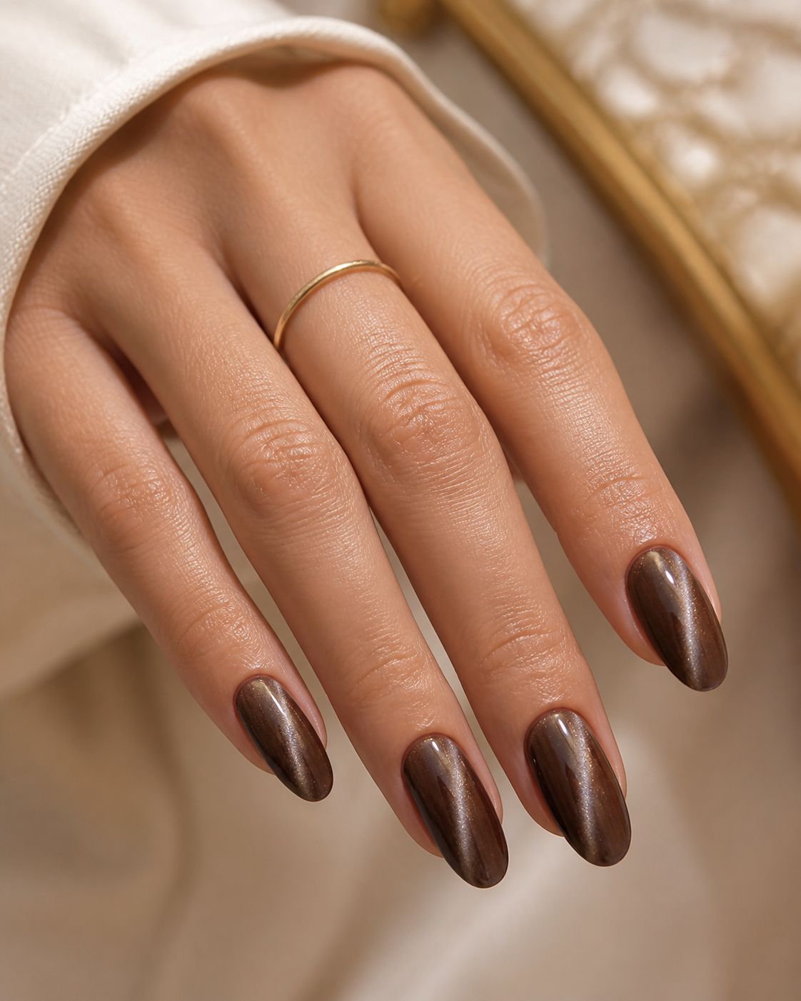 Cat Eye nail design